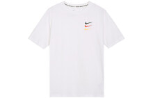 Nike F.C. 三彩钩 Logo 足球短袖T恤 男款 白色 / Nike F.C. CT8432-100