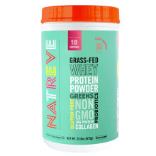 Сывороточный протеин Natreve New Zealand Whey Protein Powder Порошок сывороточного протеина с пробиотиками и коллагеном со вкусом брауни  675 г