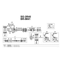 SHIMANO Cone Link For Nexus SG-4R40 Rear Left