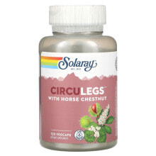 Solaray, CircuLegs with Horse Chestnut, 120 VegCaps