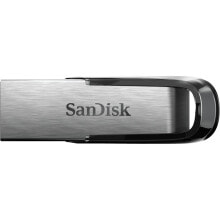 USB  флеш-накопители Sandisk ULTRA FLAIR USB флеш накопитель 128 GB USB тип-A 3.2 Gen 1 (3.1 Gen 1) Черный, Серебристый SDCZ73-128G-G46