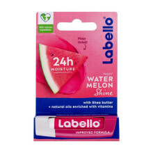 Купить средства для ухода за кожей губ Labello: Labello Watermelon Shine 24h Moisture Lip Balm 4,8 g lippenbalsam für Frauen