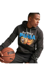 Dylan Hoodie Erkek Basketbol Sweatshirts 62204501 Siyah