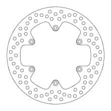 MOTO-MASTER Halo GasGas/Husaberg/Husqvarna/KTM 110458 Rear Brake Disc