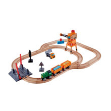 Sets of toy railways, locomotives and wagons for boys Hape International AG