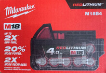 Купить электроинструменты Milwaukee: Milwaukee M18 B4 Ersatzakku 18V 4.0 Ah Li-Ion