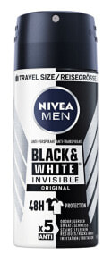 Nivea Men Invisible For Black & Whitel Antiperspirant Невидимый мужской антиперспирант 100 мл