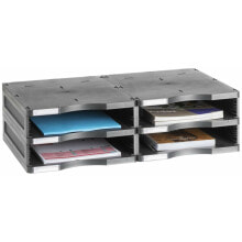Modular Filing Cabinet Archivo 2000 ArchivoDoc 4 compartments Din A4 Black 36 x 60 x 16,5 cm