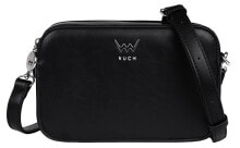 На плечо Женская сумка Vuch через плечо, декоративный логотип производителя, съемный плечевой ремень, с одним основным отделением на двух молниях.