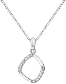 Ювелирные колье silver necklace with diamond Behold DP782 (chain, pendant)