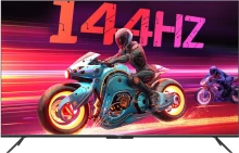 KONKA E9H 55 Inches Flat Screen TVs 3GB+32GB 144Hz High Refresh Rate 4K Ultra HD LCD, Smart Voice Control 55E9H