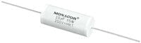 MONACOR MKTA-100 - White - Film - Cylindrical - 10000 nF - 250 V - 46 mm