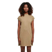 URBAN CLASSICS Extended Short Sleeve Short Dress