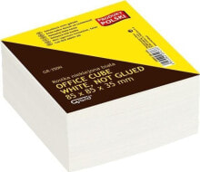 Канцелярский набор для школы Grand Kostka biała nieklejona 8,5x8,5 350 kartek GRAND