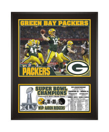 Fanatics Authentic green Bay Packers Super Bowl XLV Champions 12'' x 15'' Sublimated Plaque