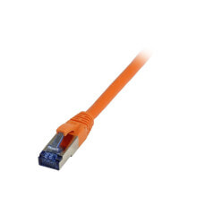 Кабели и разъемы для аудио- и видеотехники Synergy 21 S217261 сетевой кабель Оранжевый 5 m Cat6a S/FTP (S-STP)