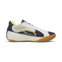 Puma All-Pro Nitro Black Fives 37988601 Mens Blue Athletic Basketball Shoes 8.5