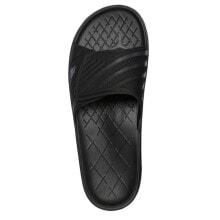 Мужские шлепанцы черные резиновые для бассейна 4F M H4L21-KLM008 20S slippers