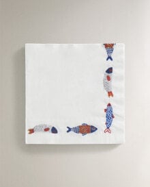 Fish print paper napkin (pack of 20)