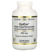 California Gold Nutrition, EpiCor, сухой дрожжевой ферментат, 500 мг, 120 растительных капсул