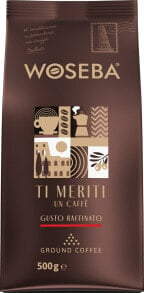 Woseba Kawa WOSEBA TI MERITI, GUSTO RAFFINATO, mielona, 500g