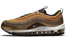 Nike Air Max 97 复古 包裹性轻便 低帮 跑步鞋 女款 金棕色 / Кроссовки Nike Air Max 97 DO5881-700