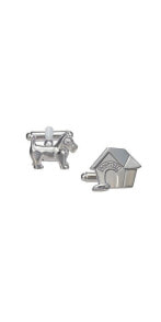 Dog and Dog House Cufflinks купить онлайн