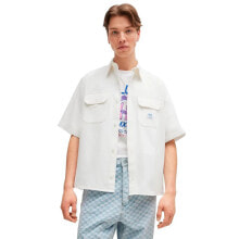 HUGO Ekyno 10260730 BLUE short sleeve shirt