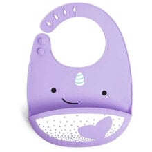 SKIP HOP Zoo Silicone Bib Narwhal