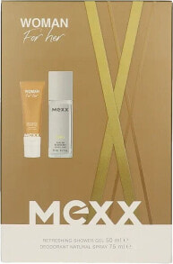 Mexx Woman Set - Körperpflegeset (Körperspray 75 ml + Duschgel 50 ml)