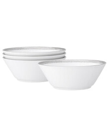 Noritake whiteridge Platinum Set Of 4 Fruit Bowls, 5