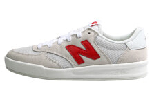 New Balance NB 300 低帮 板鞋 女款 米白红 B宽 / Кроссовки New Balance NB 300 B WRT300WR