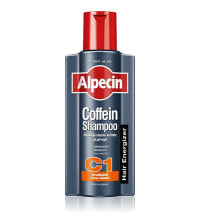 Alpecin Energizer Coffein Shampoo Укрепляющий кофеиновый шампунь против выпадения волос 375 мл