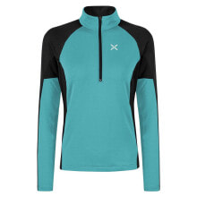 Купить мужские спортивные футболки и майки Montura: MONTURA Run Soft 2 half zip long sleeve T-shirt