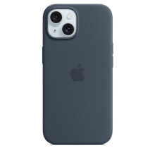 Apple iPhone 15 Silikon Case mit MagSafe