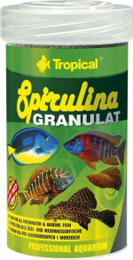 Корма для рыб Tropical SPIRULINA GRANULES TIN 100ml