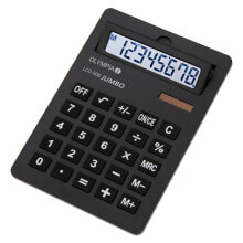 Olympia LCD 908 Jumbo калькулятор Настольный Дисплей Черный 4689