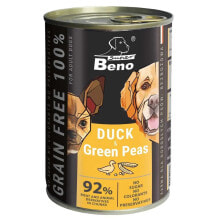 CERTECH SUPER BENO Duck withgreen peas wet food for dog 415g