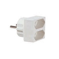 Extension cords and adapters 921.271 - Type C (Europlug) - Type C (Europlug) - 250 V - 2.5 A - White