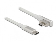 Компьютерный разъем или переходник DeLOCK 86703, 1.2 m, HDMI Type A (Standard), USB Type-C, Male, Male, Right