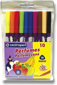 Фломастеры для рисования для детей Centropen Fragrance markers 10 pieces (2589)