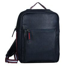 Мужские сумки через плечо Мужская сумка через плечо повседневная кожаная маленькая планшет синяя Tom Tailor backpack 29084 53 Dark Blue