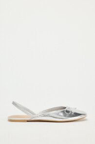 Mule ballet flats