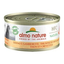 ALMO NATURE HFC Natural Tuna And Shrimps 70g Wet Cat Food