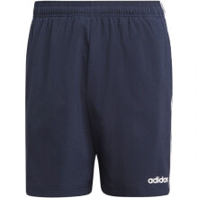 Мужские шорты спортивные синие Adidas Essentials 3S Chelsea M DU0501