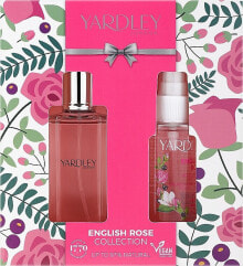 Yardley English Rose - Duftset (Eau de Toilette 50ml + Körperspray 50ml)