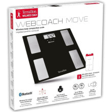 Terraillon Web Coach Move Персональные электронные весы Квадратный Черный 14712