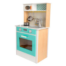 DEQUBE Wooden Kitchen 1 Module