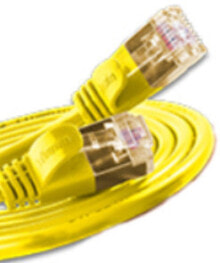 Кабели и разъемы для аудио- и видеотехники Wirewin SLIM Light STP сетевой кабель 7,5 m Cat6 U/FTP (STP) Желтый PKW-LIGHT-STP-K6 7.5 GE