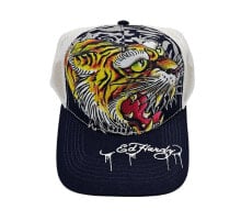 Купить женские головные уборы Ed Hardy: Ed Hardy Screaming Tiger Hat Navy/White - EHH0001-9